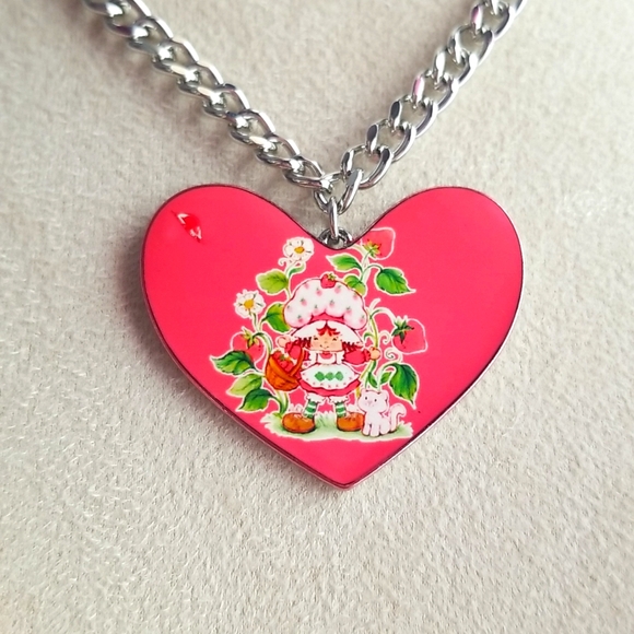 Strawberry Shortcake Statement Necklace - Picture 2 of 4